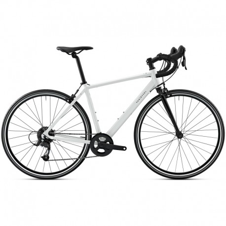 Bicicleta de Carretera Mujer VAN RYSEL Edr Easy Blanco