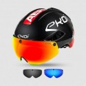 Casco EKOI AR16 Negro/Rojo