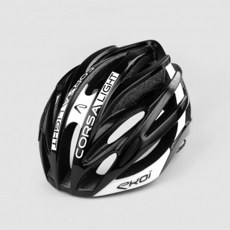 Casco EKOI Corsa Light Negro/Blanco