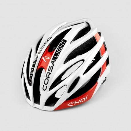 Casco EKOI Corsa Light Blanco/Rojo