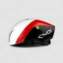 Casco EKOI Aerodinamica Diseño de Pininfarina Blanco/Rojo