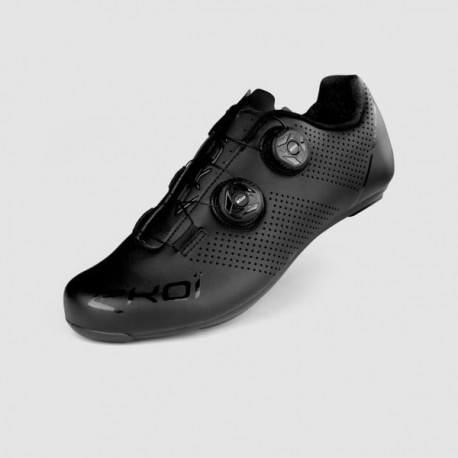 Zapatillas Carretera EKOI R4 Full Negra