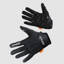 Guantes MTB EKOI Protect D3o Negro