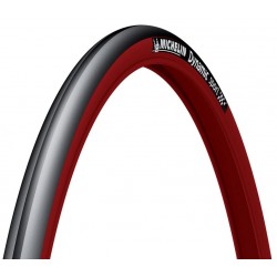 Cubierta MICHELIN DYNAMIC Sport 700x23 Rojo