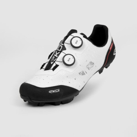 Zapatos EKOI Racing XC C4 Boa Blancos