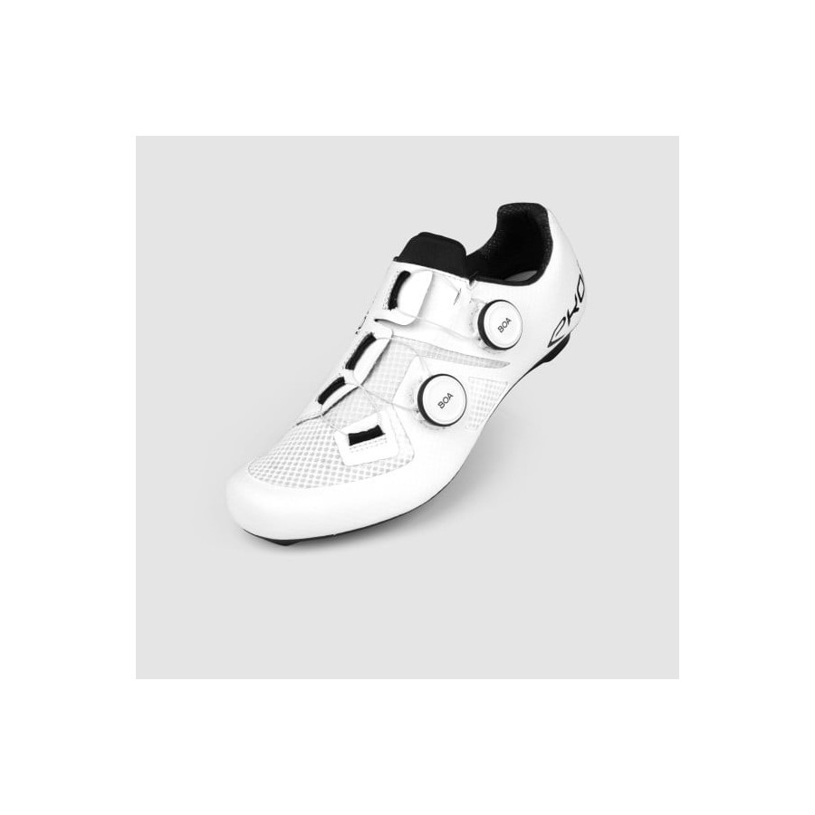 Zapatillas Carretera EKOI Perf R4 Evo LIGHT Blancas