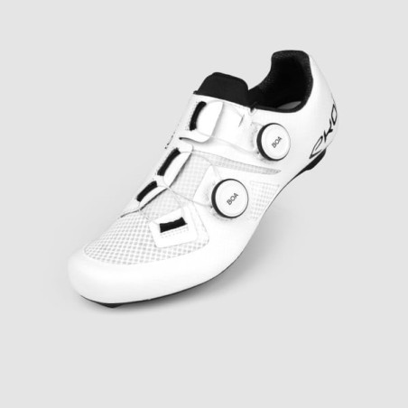 Zapatillas Carretera EKOI Perf R4 Evo LIGHT Blancas