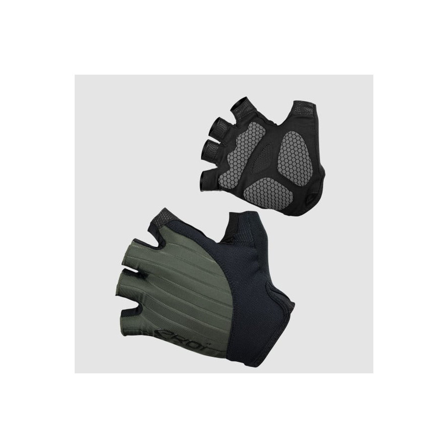 Guantes Ciclismo EKOI Silicon Concept Kaki