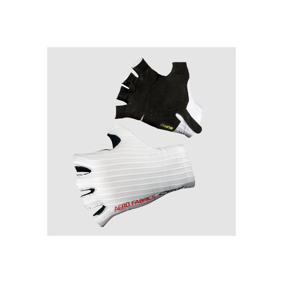 Guantes Ciclismo EKOI Aero Buffer Blancos