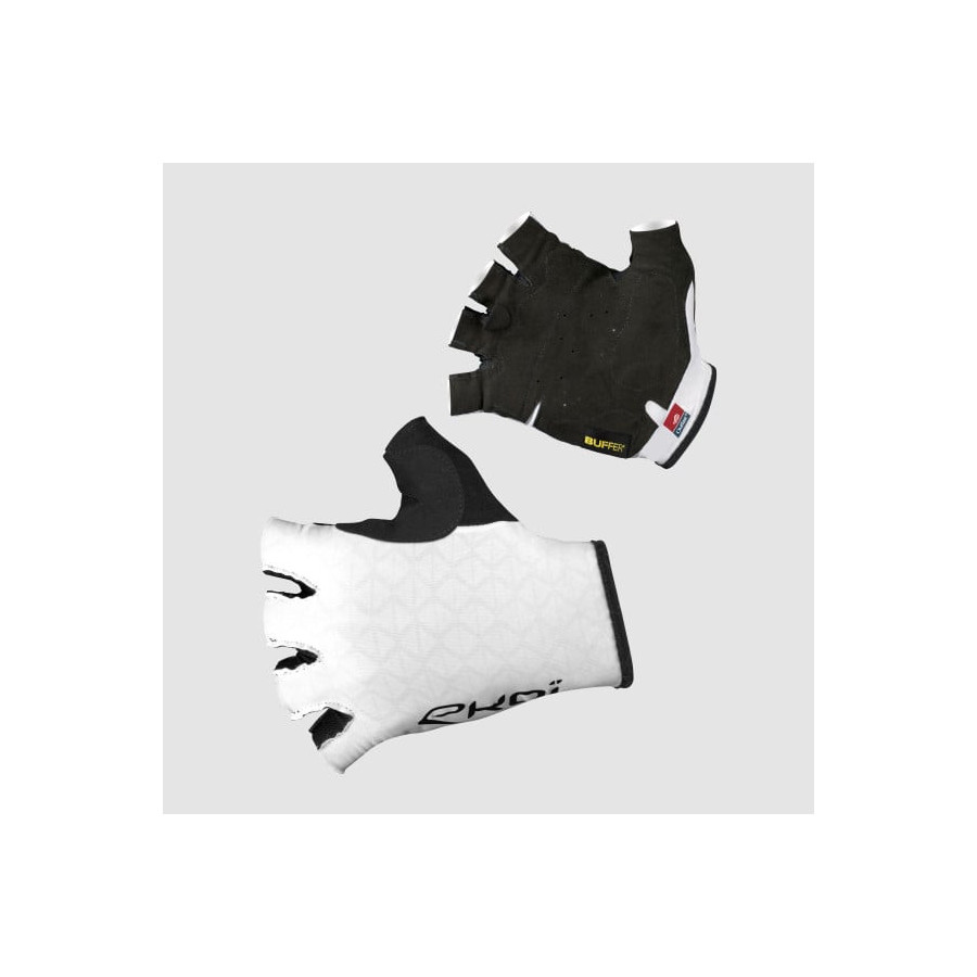 Guantes Ciclismo EKOI Outlast Buffer Blanco