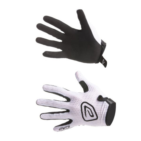 Guantes MTB EKOI Racing R Blanco