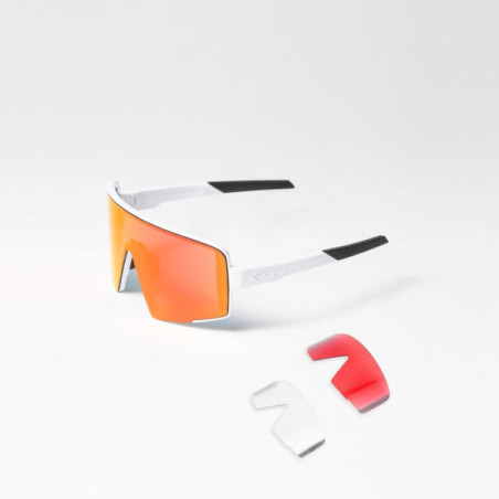 Gafas EKOI Racing Magnetic Blancas Revo Rojas