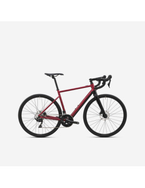 Bicicleta de Carretera VAN RYSEL Eléctrica E-EDR AF 2x11S Rojo