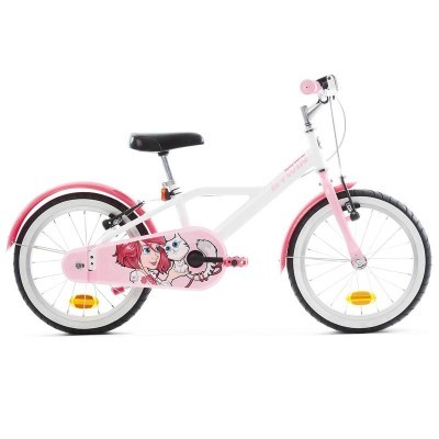 Bicicleta infantil 4 - 6 años rodada 16 docto girl 500 - Decathlon