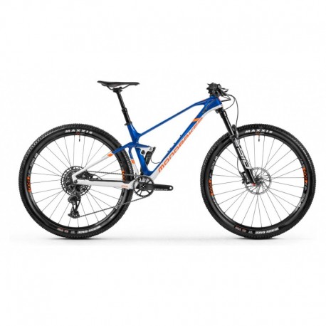 MTB MONDRAKER F Podium Carbon DC 29 Azul Blanco Naranja 2021