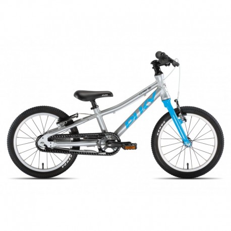 Bicicleta Infantil PUKY S-Pro Alu 16'' Plata/Azul