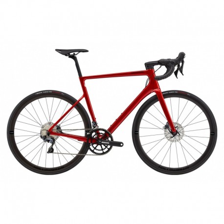 Bicicleta de Carretera CANNONDALE SuperSix EVO Hi-MOD Disc Rojo