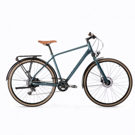 Bicicleta Urbana ELOPS LD 900 Cuadro Alto Verde