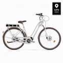 Bicicleta Urbana Eléctrica conectada ELOPS 920 E Blanco